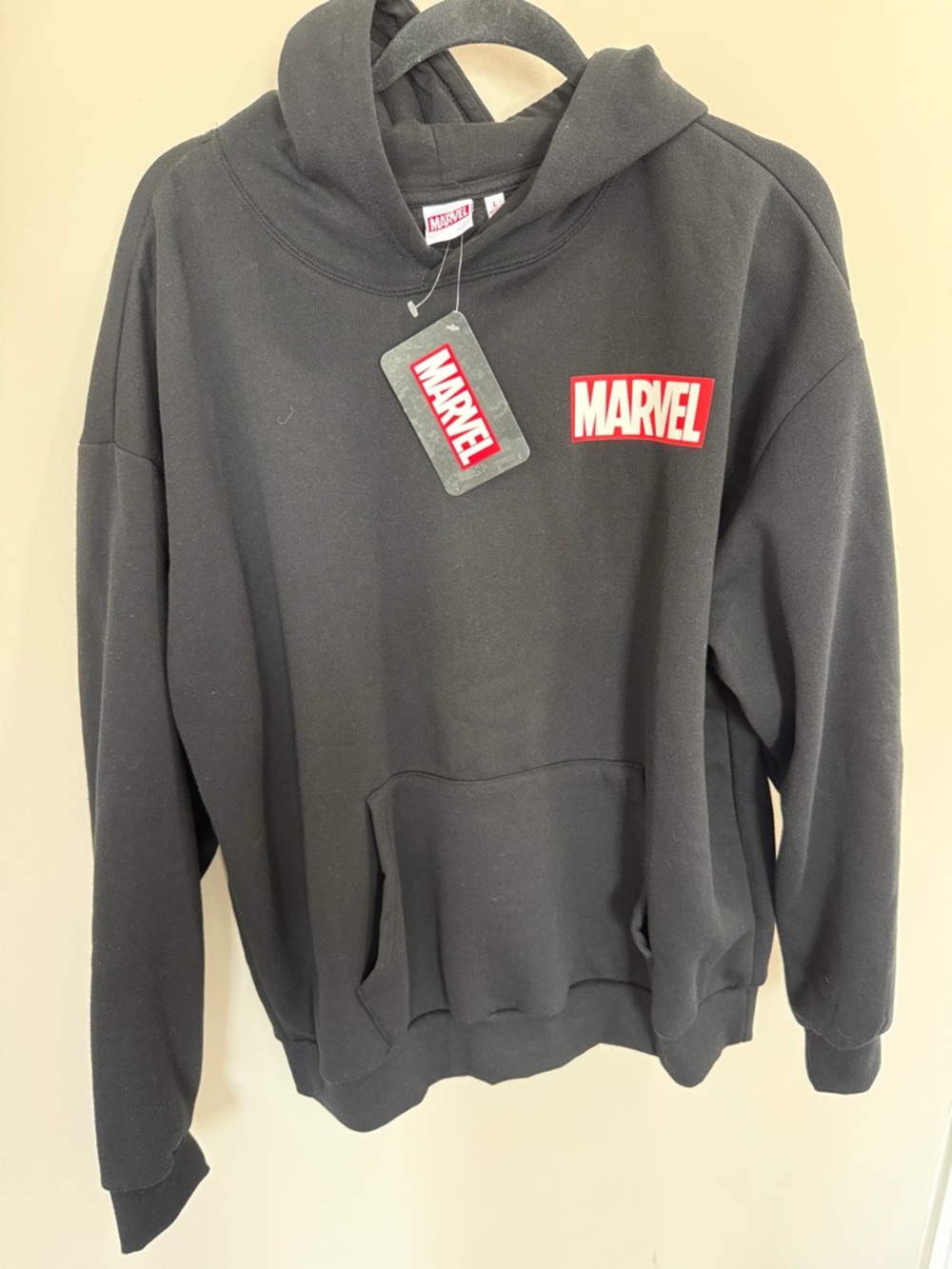 Marvel Spider-Man Comic Backprint Hoodie - Black & Red